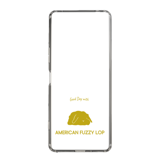 スリムプロテクションケース［ &UCHINOCO - うさぎ - アメリカンファジーロップ ］