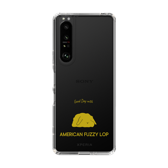 スリムプロテクションケース［ &UCHINOCO - うさぎ - アメリカンファジーロップ ］