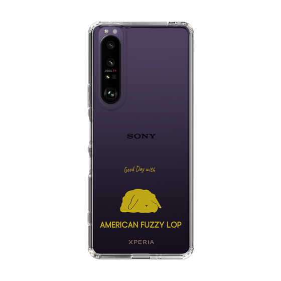 スリムプロテクションケース［ &UCHINOCO - うさぎ - アメリカンファジーロップ ］