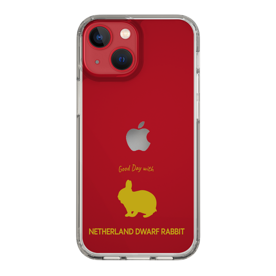 スリムプロテクションケース［ &UCHINOCO - うさぎ - ネザーランドドワーフ ］