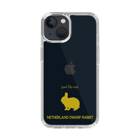 スリムプロテクションケース［ &UCHINOCO - うさぎ - ネザーランドドワーフ ］