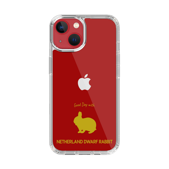 スリムプロテクションケース［ &UCHINOCO - うさぎ - ネザーランドドワーフ ］