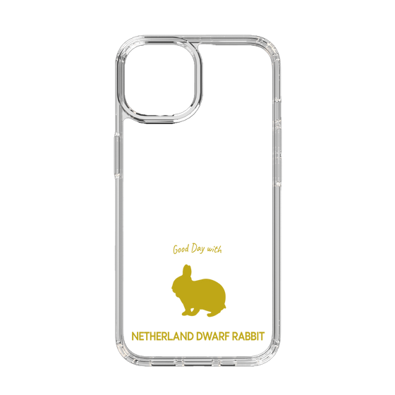 スリムプロテクションケース［ &UCHINOCO - うさぎ - ネザーランドドワーフ ］