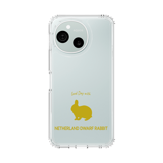 スリムプロテクションケース［ &UCHINOCO - うさぎ - ネザーランドドワーフ ］