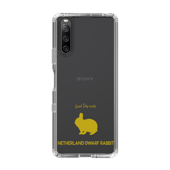 スリムプロテクションケース［ &UCHINOCO - うさぎ - ネザーランドドワーフ ］