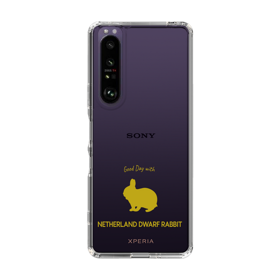 スリムプロテクションケース［ &UCHINOCO - うさぎ - ネザーランドドワーフ ］