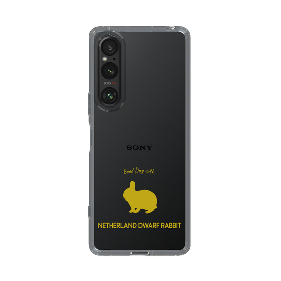 スリムプロテクションケース［ &UCHINOCO - うさぎ - ネザーランドドワーフ ］