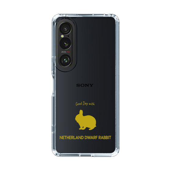 スリムプロテクションケース［ &UCHINOCO - うさぎ - ネザーランドドワーフ ］