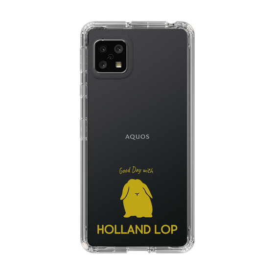 スリムプロテクションケース［ &UCHINOCO - うさぎ - ホーランドロップ ］