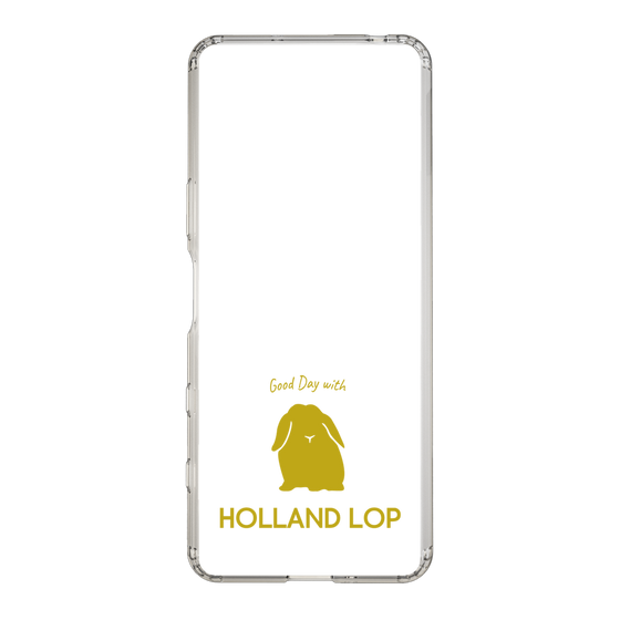 スリムプロテクションケース［ &UCHINOCO - うさぎ - ホーランドロップ ］