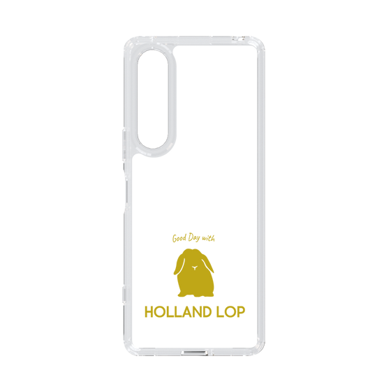 スリムプロテクションケース［ &UCHINOCO - うさぎ - ホーランドロップ ］