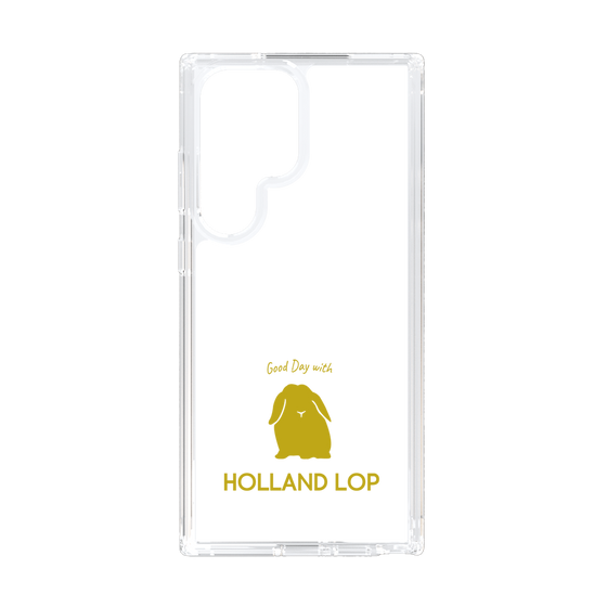 スリムプロテクションケース［ &UCHINOCO - うさぎ - ホーランドロップ ］