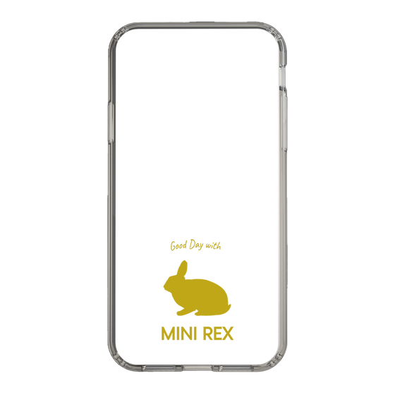 スリムプロテクションケース［ &UCHINOCO - うさぎ - ミニレッキス ］