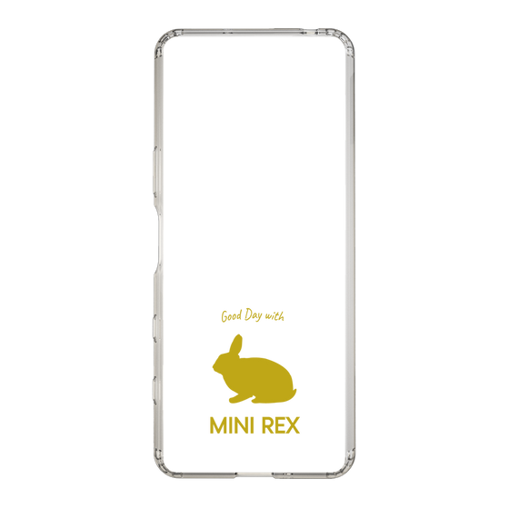 スリムプロテクションケース［ &UCHINOCO - うさぎ - ミニレッキス ］