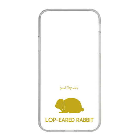 スリムプロテクションケース［ &UCHINOCO - うさぎ - ロップイヤー ］