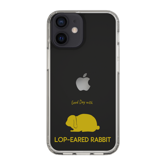 スリムプロテクションケース［ &UCHINOCO - うさぎ - ロップイヤー ］