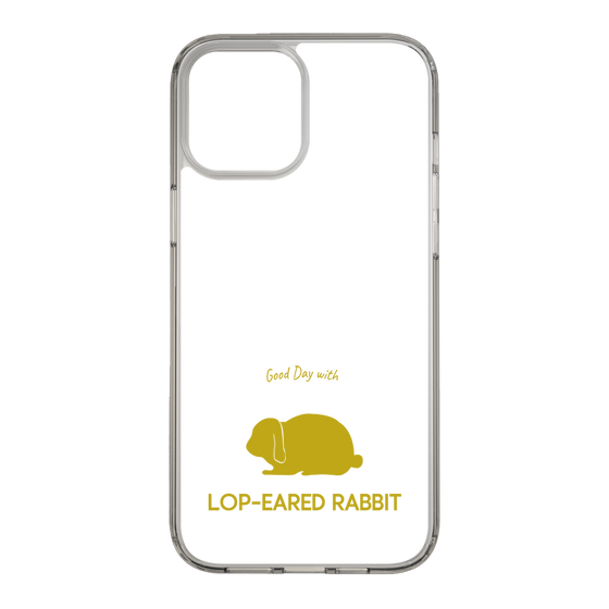 スリムプロテクションケース［ &UCHINOCO - うさぎ - ロップイヤー ］