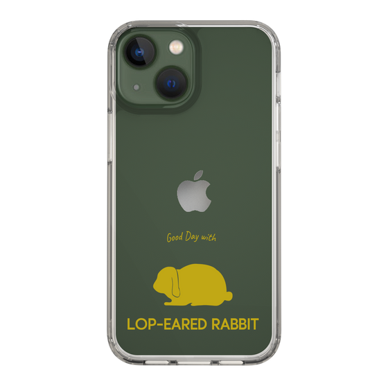 スリムプロテクションケース［ &UCHINOCO - うさぎ - ロップイヤー ］