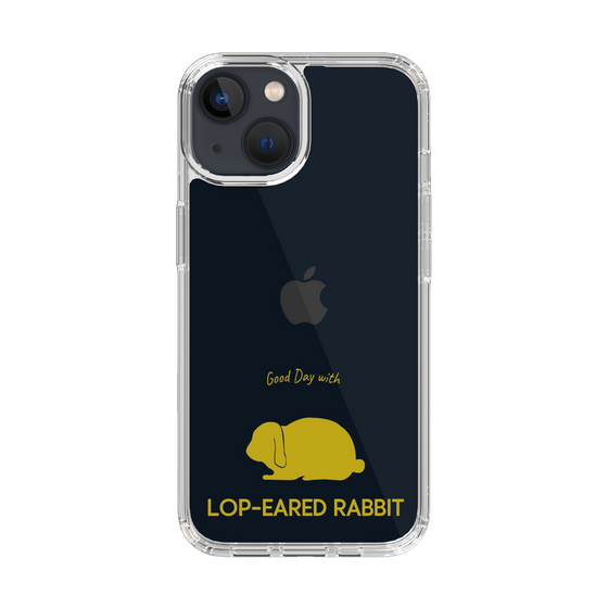 スリムプロテクションケース［ &UCHINOCO - うさぎ - ロップイヤー ］