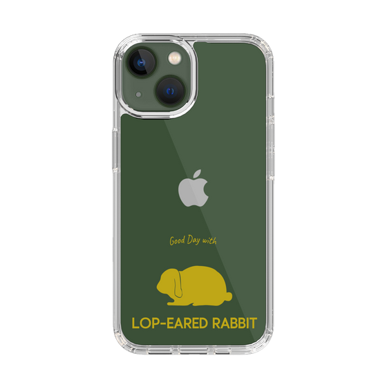 スリムプロテクションケース［ &UCHINOCO - うさぎ - ロップイヤー ］