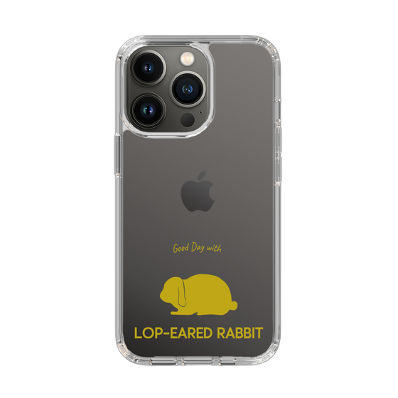 スリムプロテクションケース［ &UCHINOCO - うさぎ - ロップイヤー ］