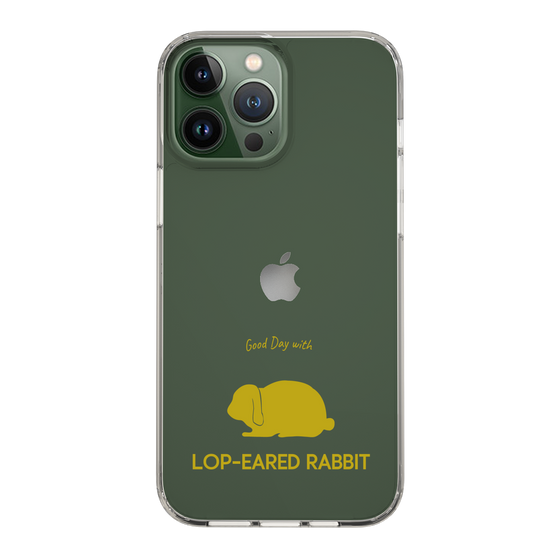 スリムプロテクションケース［ &UCHINOCO - うさぎ - ロップイヤー ］