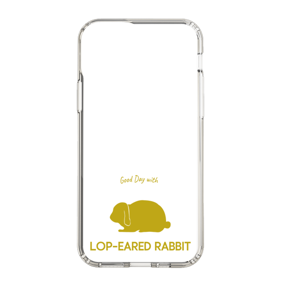 スリムプロテクションケース［ &UCHINOCO - うさぎ - ロップイヤー ］