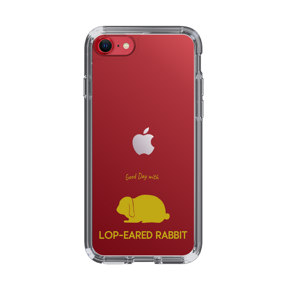 スリムプロテクションケース［ &UCHINOCO - うさぎ - ロップイヤー ］