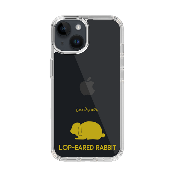 スリムプロテクションケース［ &UCHINOCO - うさぎ - ロップイヤー ］