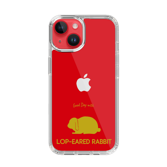 スリムプロテクションケース［ &UCHINOCO - うさぎ - ロップイヤー ］