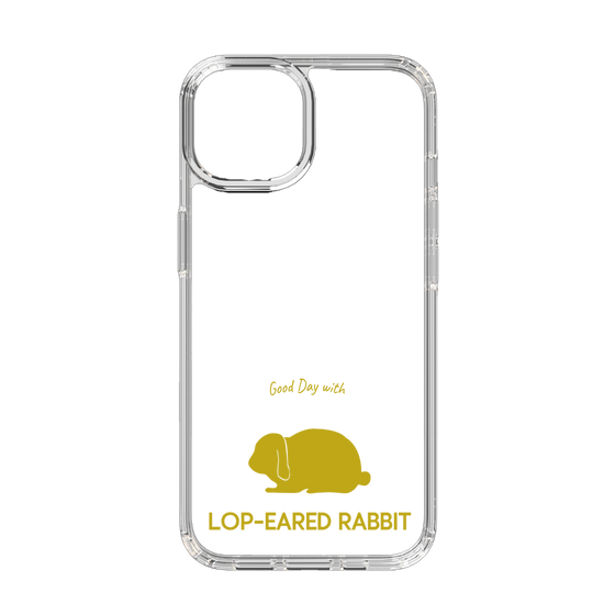 スリムプロテクションケース［ &UCHINOCO - うさぎ - ロップイヤー ］