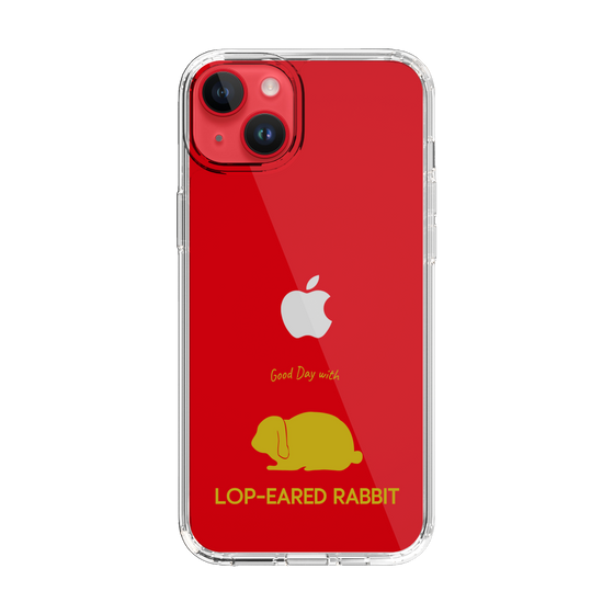 スリムプロテクションケース［ &UCHINOCO - うさぎ - ロップイヤー ］