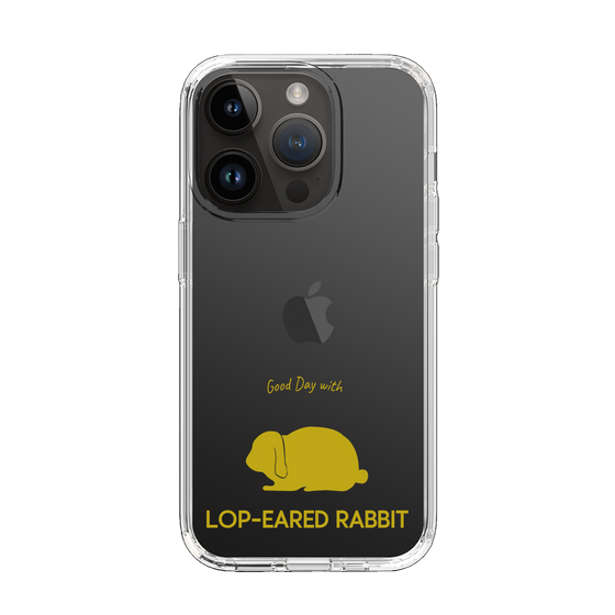 スリムプロテクションケース［ &UCHINOCO - うさぎ - ロップイヤー ］