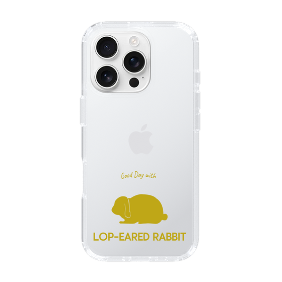 スリムプロテクションケース［ &UCHINOCO - うさぎ - ロップイヤー ］