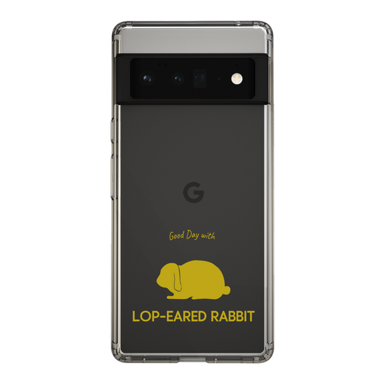 スリムプロテクションケース［ &UCHINOCO - うさぎ - ロップイヤー ］