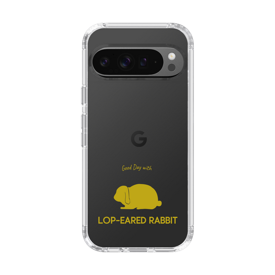 スリムプロテクションケース［ &UCHINOCO - うさぎ - ロップイヤー ］