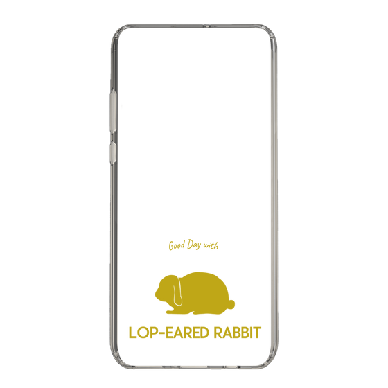 スリムプロテクションケース［ &UCHINOCO - うさぎ - ロップイヤー ］
