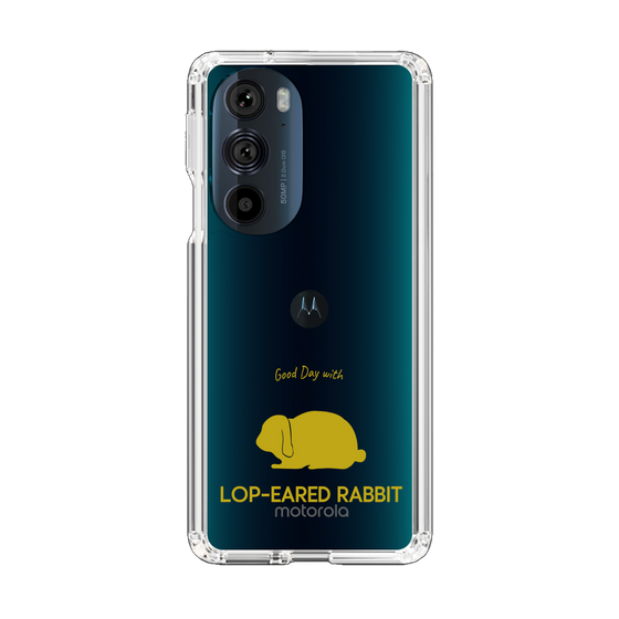 スリムプロテクションケース［ &UCHINOCO - うさぎ - ロップイヤー ］