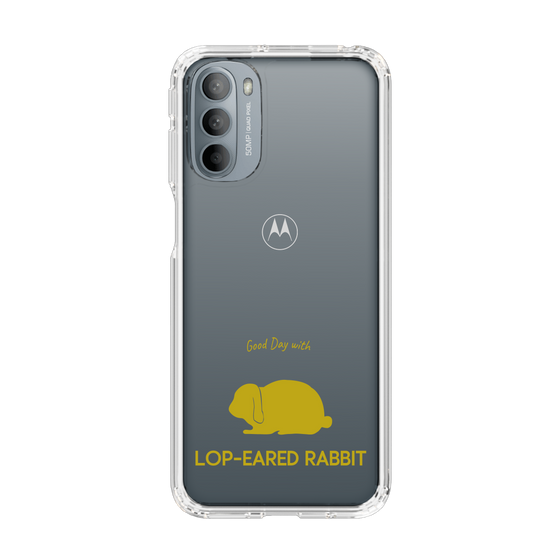 スリムプロテクションケース［ &UCHINOCO - うさぎ - ロップイヤー ］