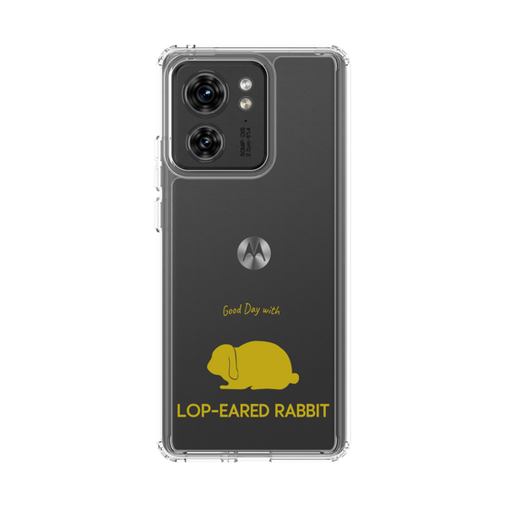 スリムプロテクションケース［ &UCHINOCO - うさぎ - ロップイヤー ］