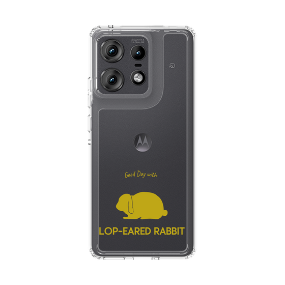 スリムプロテクションケース［ &UCHINOCO - うさぎ - ロップイヤー ］