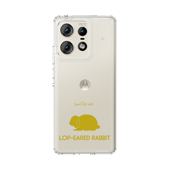 スリムプロテクションケース［ &UCHINOCO - うさぎ - ロップイヤー ］