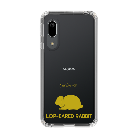 スリムプロテクションケース［ &UCHINOCO - うさぎ - ロップイヤー ］