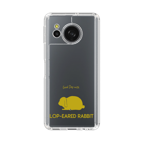 スリムプロテクションケース［ &UCHINOCO - うさぎ - ロップイヤー ］