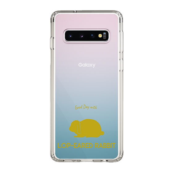 スリムプロテクションケース［ &UCHINOCO - うさぎ - ロップイヤー ］