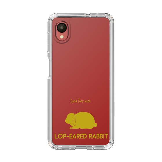スリムプロテクションケース［ &UCHINOCO - うさぎ - ロップイヤー ］