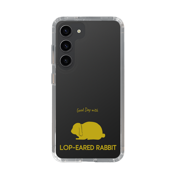 スリムプロテクションケース［ &UCHINOCO - うさぎ - ロップイヤー ］