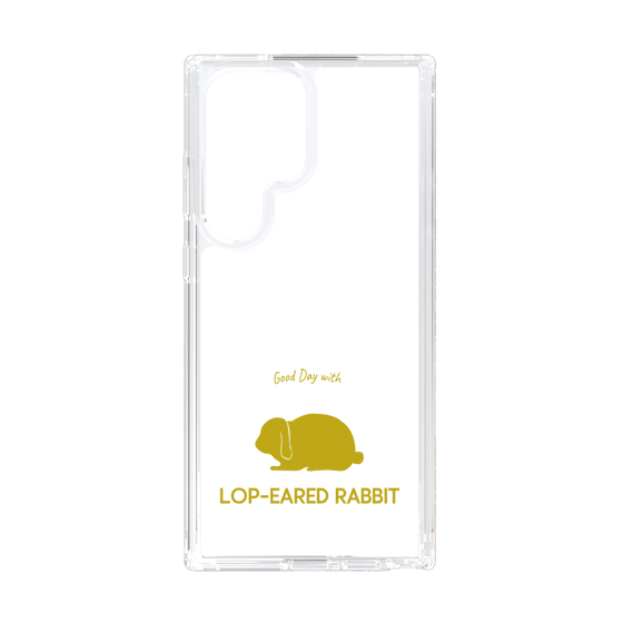 スリムプロテクションケース［ &UCHINOCO - うさぎ - ロップイヤー ］