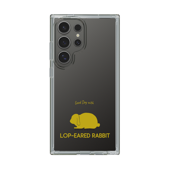 スリムプロテクションケース［ &UCHINOCO - うさぎ - ロップイヤー ］