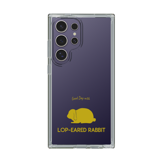 スリムプロテクションケース［ &UCHINOCO - うさぎ - ロップイヤー ］